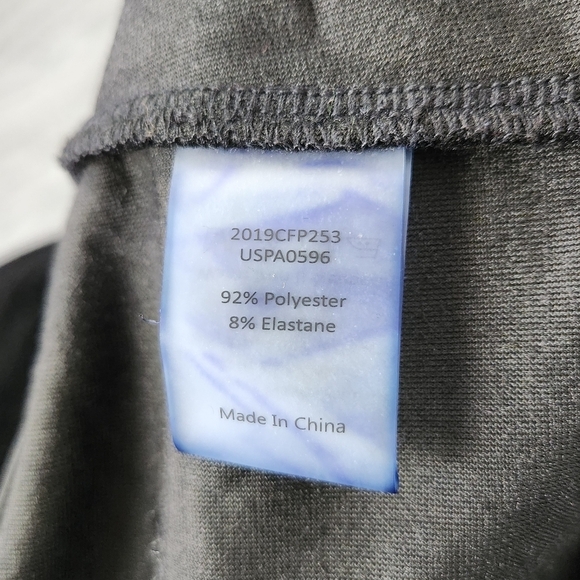 Universal Standard Farrah Velvet Black Trouser Pants Size 24 - Picture 8 of 11